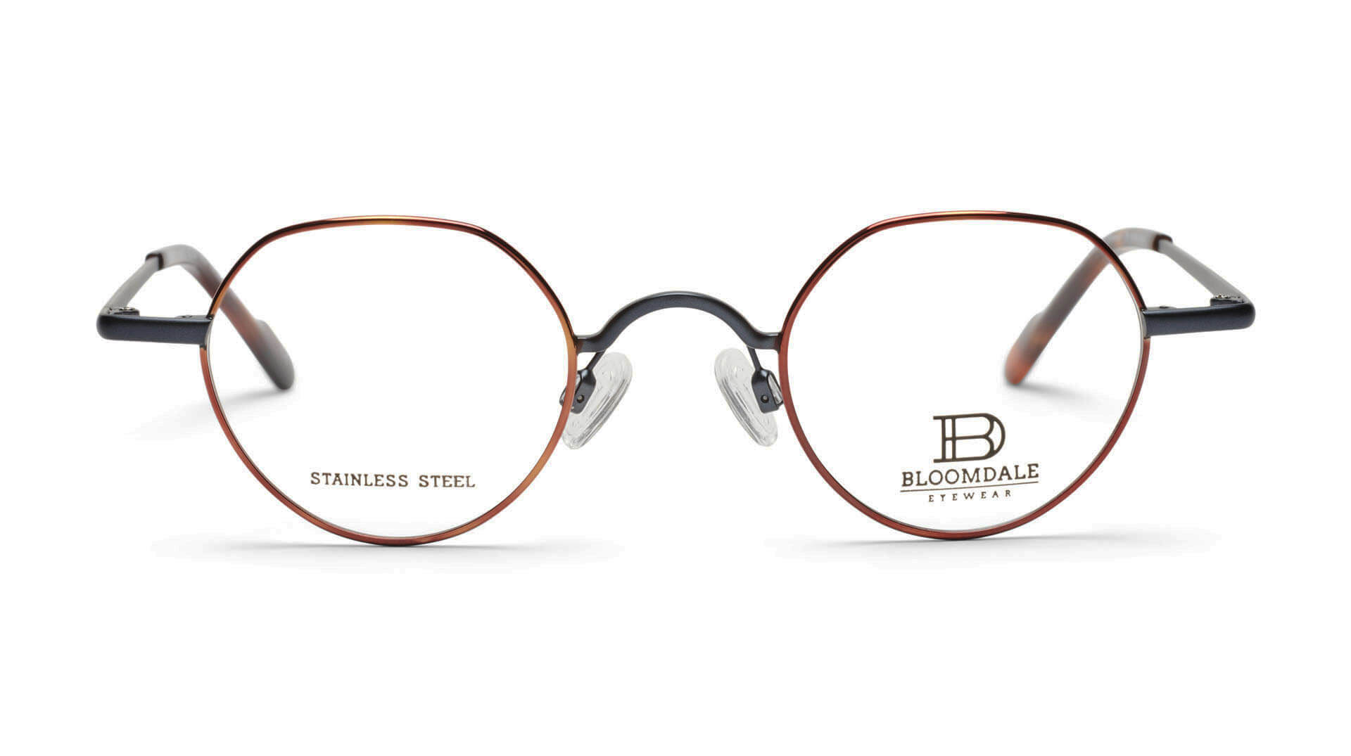 Bloomdale bril model BD682-45 kleur blauw met havanna