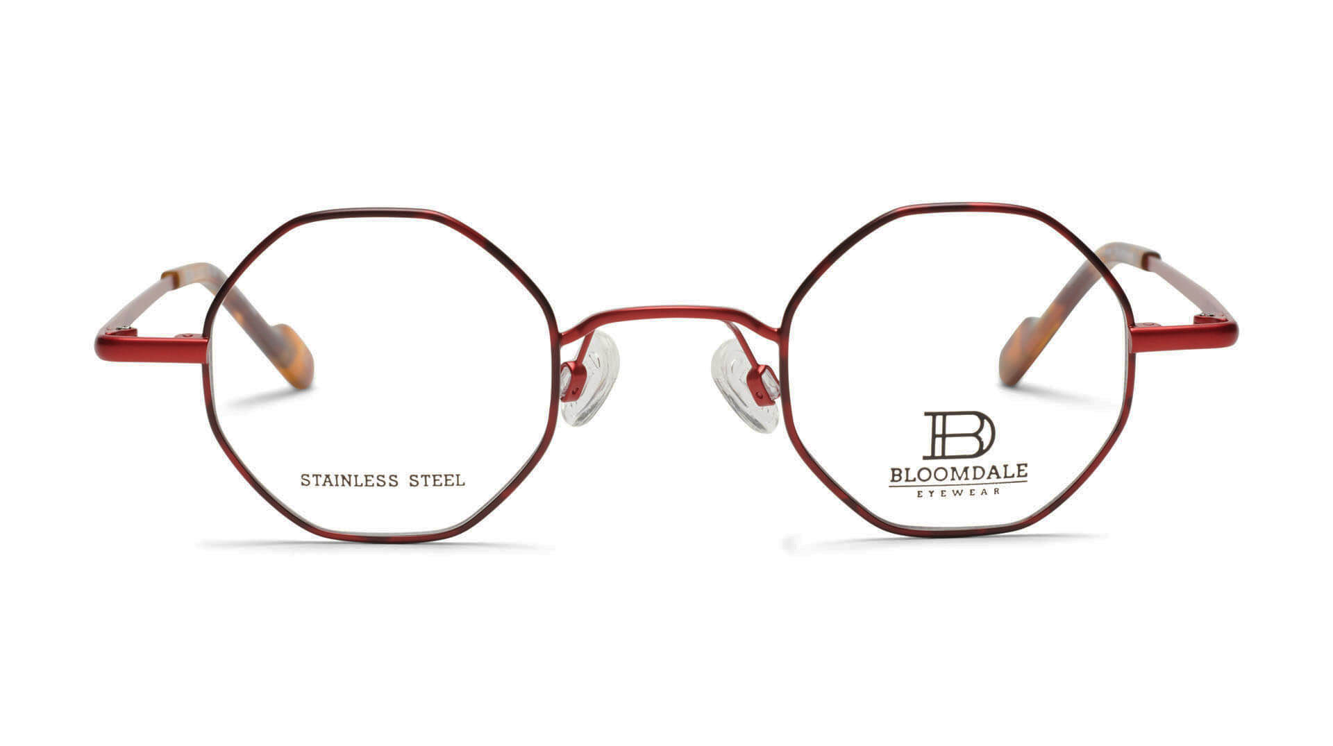 Bloomdale bril model BD684-65 kleur rood