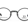 Bloomdale Eyewear bril B722-95 kleur zwart met zwart wit design