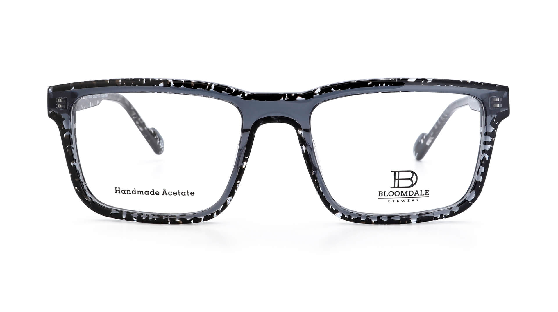 Bloomdale Eyewear bril B728-85 grijs met zwart gemêleerd