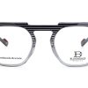 Bloomdale Eyewear bril B732-85 kleur grijs gestreept