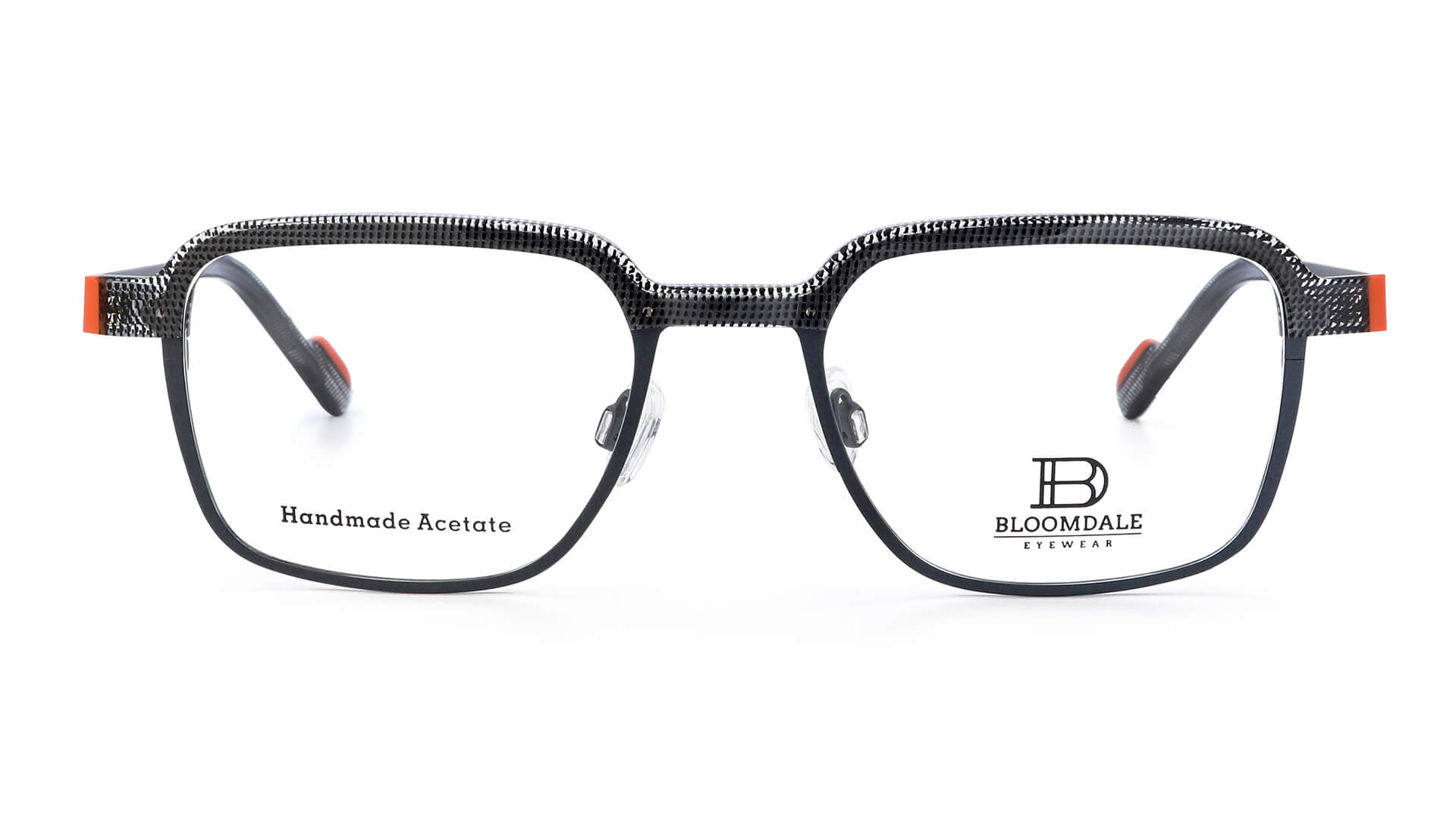 Bloomdale Eyewear bril B733-85 kleur antraciet grijs met zwart