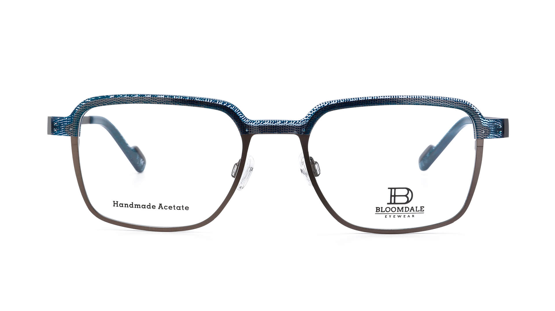 Bloomdale Eyewear bril B735-85 kleur grijs met blauw
