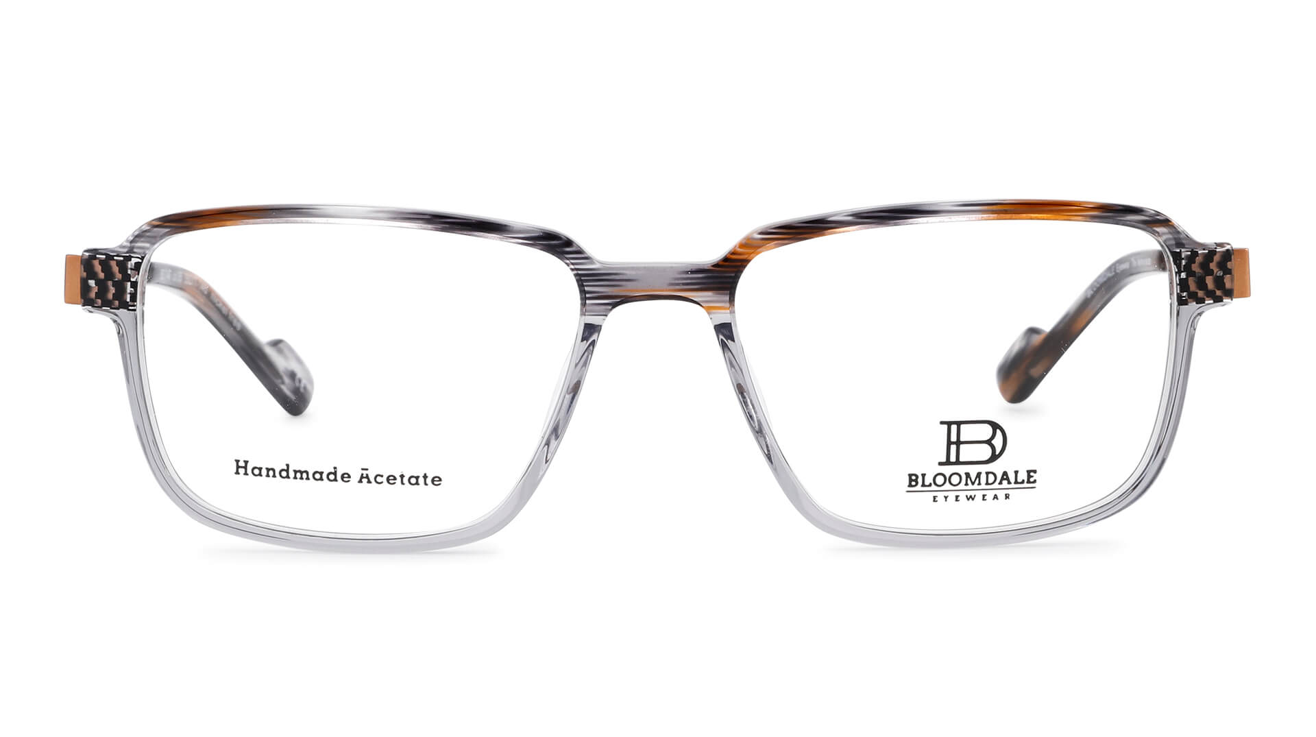 Bloomdale Eyewear bril B746-85 kleur grijs transparant