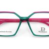 Bloomdale Eyewear bril B779-55 kleur groen met fuchsia