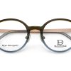 Bloomdale Eyewear bril B780-55 kleur groen met blauw en rose goud