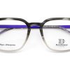 Bloomdale Eyewear bril B781-85 kleur donkergrijs met kobalt blauw