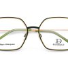 Bloomdale Eyewear bril B785-55 kleur groen met goud