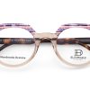 Bloomdale Eyewear bril B789-35 kleur multicolor bruin met roze