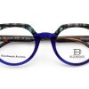Bloomdale Eyewear bril B789-45 kleur multicolor groen met blauw en zwart