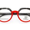 Bloomdale Eyewear bril B789-65 kleur multicolor zwart met rood