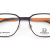 Bloomdale Eyewear bril B790-45 kleur donkerblauw met oranje