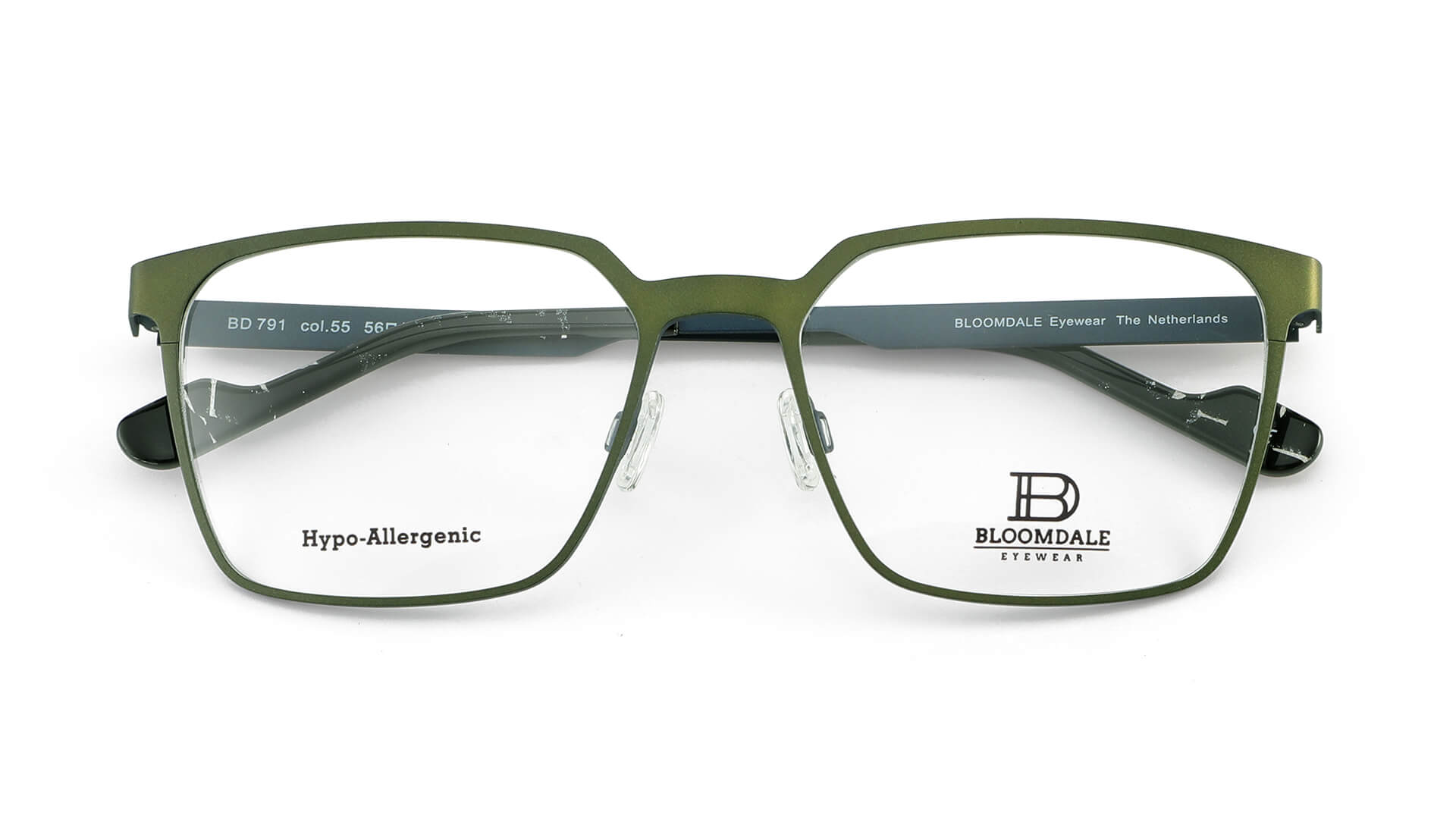 Bloomdale Eyewear bril B791-55 kleur groen