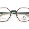 Bloomdale Eyewear bril B792-55 kleur groen met oranje