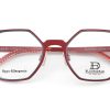 Bloomdale Eyewear bril B792-65 kleur rood met grijs