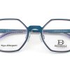 Bloomdale Eyewear bril B792-75 kleur petrol blauw met lila
