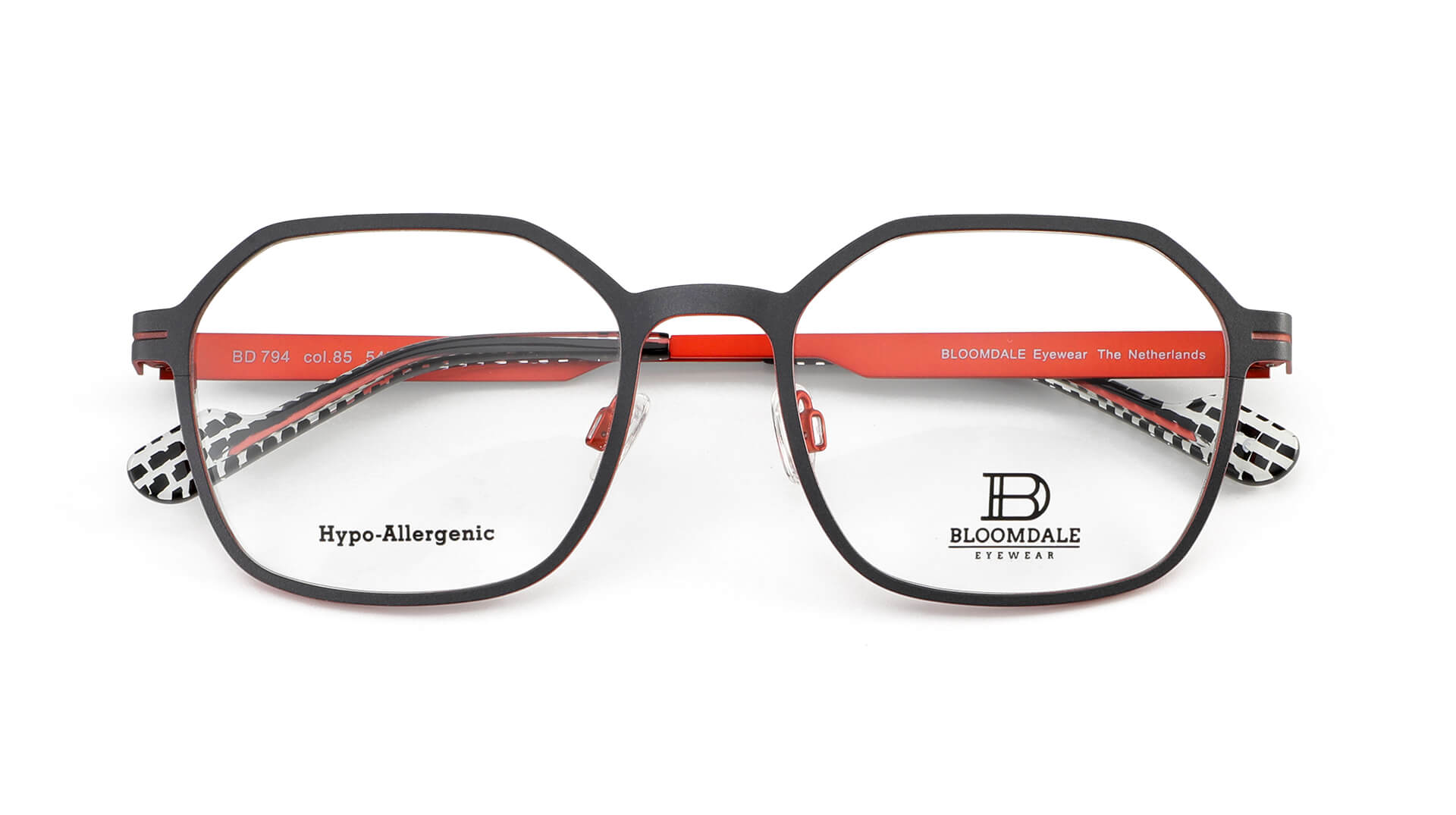 Bloomdale Eyewear bril B794-85 kleur grijs met bruin