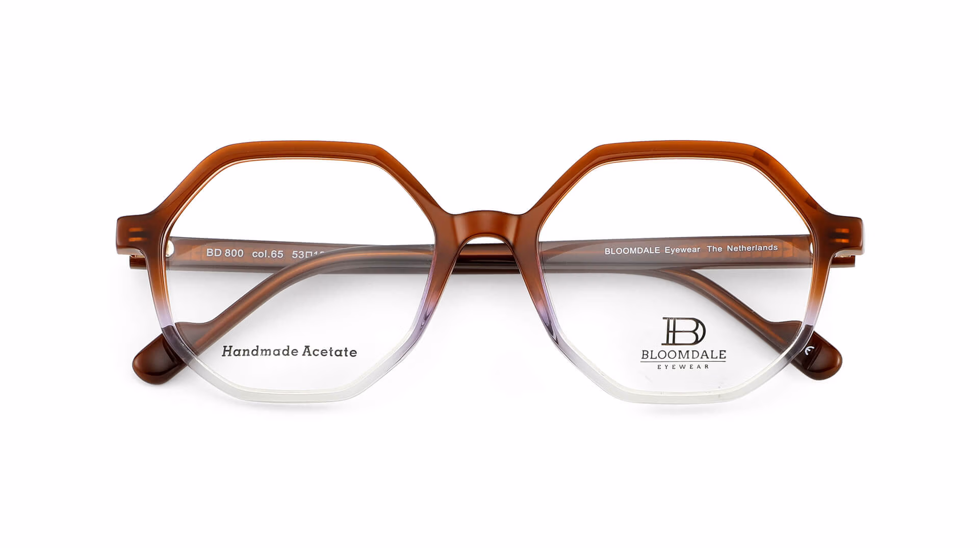 Bloomdale Eyewear bril model BD800-65 kleur multicolor rood