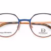 Bloomdale Eyewear bril model BD801-45 kleur blauw met rosé gold