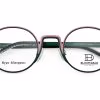 Bloomdale Eyewear bril model B803-55 kleur groen met roze