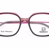 Bloomdale Eyewear bril model B806-65 kleur transparant roze met groen